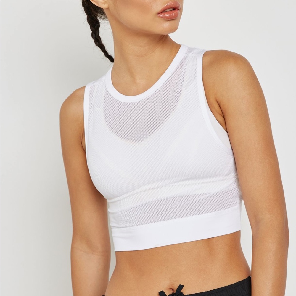 Nike Miler Running Crop Tank Top
